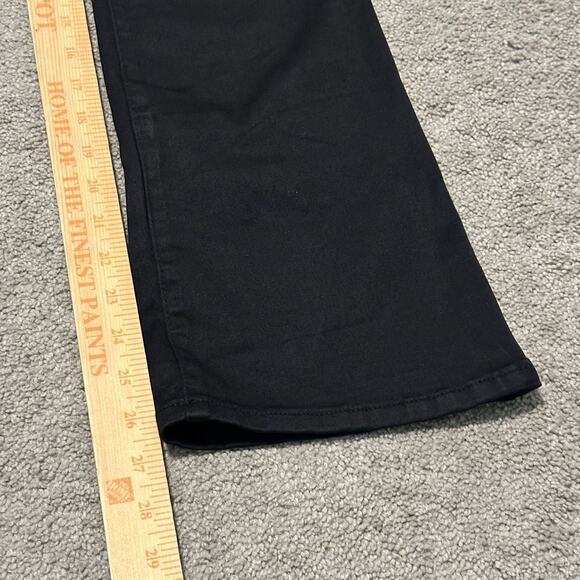 Kut From The Kloth 4P Jeans Natalie Fab Ab High Rise Cotton Blend Bootcut Black - Picture 8 of 9